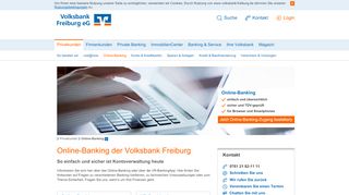 
                            8. Volksbank Freiburg eG: Online-Banking