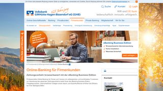 
                            2. Volksbank GMHütte-Hagen-Bissendorf eG (GHB) Online ...