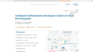
                            4. Volksbank Raiffeisenbank Oberbayern Südost eG Filiale ...