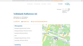 
                            2. Volksbank Rathenow eG,Wilhelm-Külz-Str. 14 - …