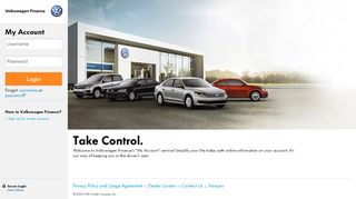 
                            7. Volkswagen Finance -- Login - VW Finance