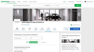 
                            6. Volkswagen Group of America Employee Benefits and Perks | Glassdoor