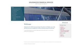 
                            2. Volkswagen Insurance Portal