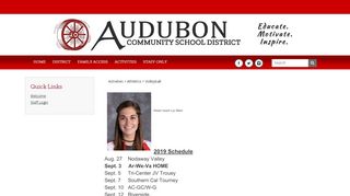 
                            9. Volleyball - Audubon Community Schools