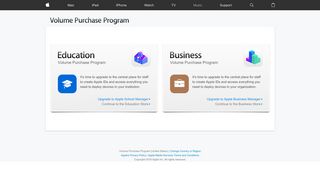 
                            4. Volume Purchase Program - Apple