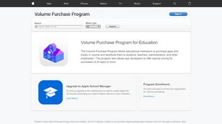 
                            2. Volume Purchase Program for Education