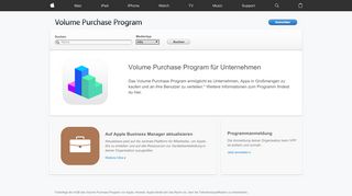 
                            1. Volume Purchase Program für ... - vpp.itunes.apple.com