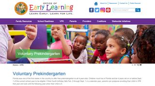 
                            5. Voluntary Prekindergarten | OEL