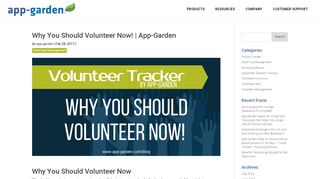 
                            4. Volunteer Now at your local school | App-Garden