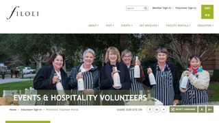 
                            6. Volunteer Portal | Filoli