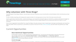 
                            4. Volunteer – Three Rings