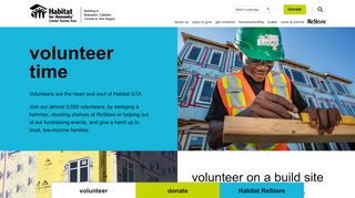 
                            7. Volunteer Time – Habitat for Humanity GTA