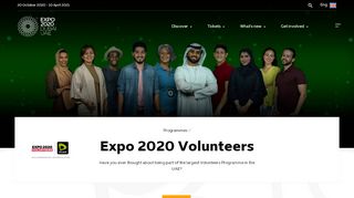
                            8. Volunteers | Expo 2020 Dubai