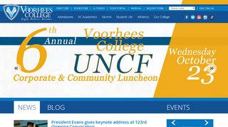 
                            8. Voorhees College