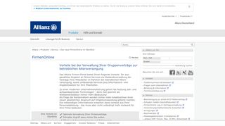 
                            3. Vorteile bei der Verwaltung |Online verwalten | Kundenservice | Allianz