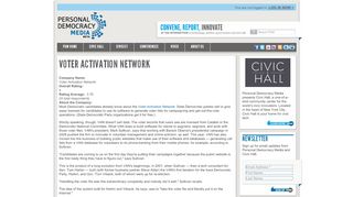 
                            8. Voter Activation Network | Personal Democracy Forum
