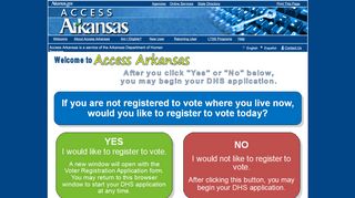 
                            2. Voter Registration - Arkansas.gov