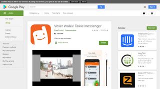 
                            2. Voxer Walkie Talkie Messenger - Apps on Google Play