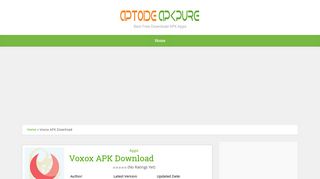 
8. Voxox APK for Android - aptoide-apkpure.com