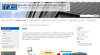 
                            6. VPN › Regionales Rechenzentrum Erlangen (RRZE) - rrze.fau.de