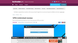 
                            11. VPN Unlimited review | TechRadar