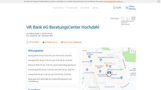 
                            6. VR Bank eG BeratungsCenter Hochdahl,Hochdahler …