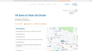
                            4. VR Bank eG Filiale Alt-Erkrath - Volksbank Raiffeisenbank