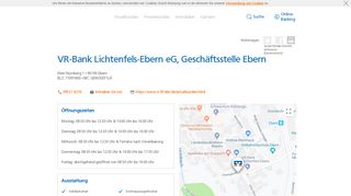 
                            4. VR-Bank Lichtenfels-Ebern eG, Geschäftsstelle Ebern,Klein ...