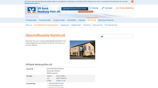 
                            6. VR Bank Neuburg-Rain eG Geschäftsstelle Karlshuld