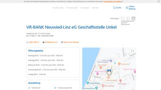 
                            4. VR-BANK Neuwied-Linz eG Geschäftsstelle Unkel,Frankfurter ...