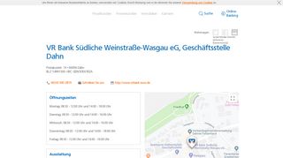 
                            3. VR Bank Südliche Weinstraße-Wasgau eG, …