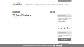 
                            5. VR Bank Vilsbiburg ‹ FastViewer