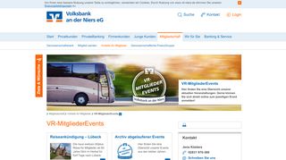 
                            9. VR-MitgliederEvents - Volksbank an der Niers eG