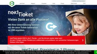 
                            9. VRR nextTicket – die neue Ticket-Generation im VRR