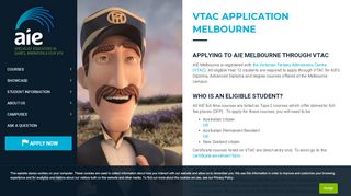 
                            8. VTAC Application Melbourne | Academy of Interactive ...