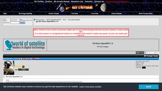 
                            6. VU+Zero OpenSPA 7.3 - VU+ Zero Images - Sat Universe