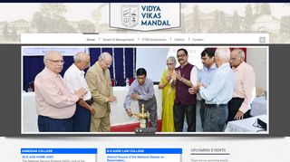 
                            7. vvm.edu.in - Vidya Vikas Mandal