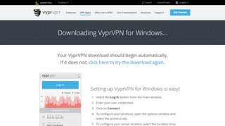 
                            8. VyprVPN for Windows - Download | Golden Frog