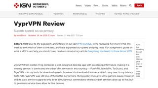 
                            7. VyprVPN Review - IGN
