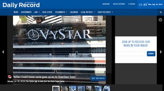 
                            4. VyStar Credit Union name goes up on its Downtown tower ...