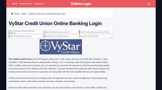 
                            7. VyStar Credit Union Online Banking Login | Net Banking