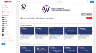 
                            5. W2W.com WhenToWork Online Employee Scheduling - YouTube