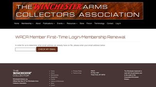 
                            7. WACA Member First-Time Login/Membership Renewal ...