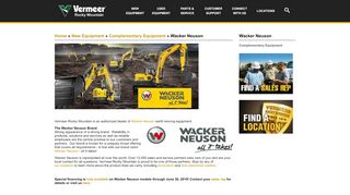 
                            8. Wacker Neuson | Vermeer Rocky Mountain