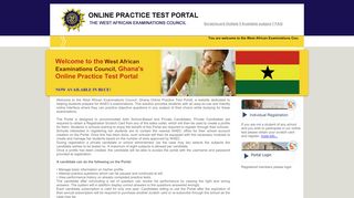 
                            5. WAEC - Online Practice Test Portal