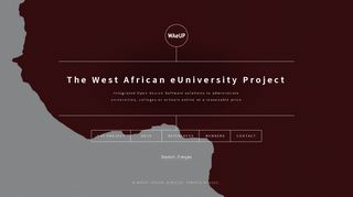 
                            5. waeup.org - The West African eUniversity Project