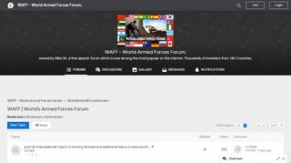 
                            1. WAFF | World's Armed Forces Forum - WAFF - tapatalk.com