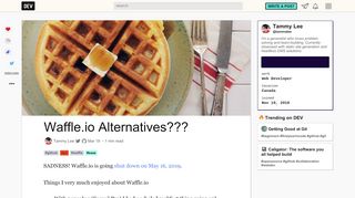 
                            4. Waffle.io Alternatives??? - DEV Community            - Dev.to