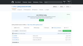 
                            2. waffleio/getting-started-with-waffle: Getting Started Guide ... - GitHub