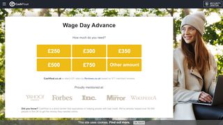 
                            3. Wage day advance loans can be obtained online. Even now ...